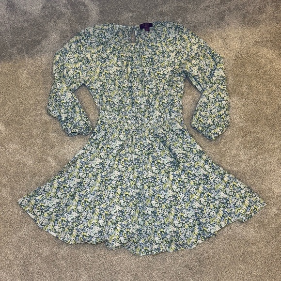 J. Crew Palermo smocked-waist mini dress in Liberty® Thorpe Hill fabric Small - Picture 5 of 12